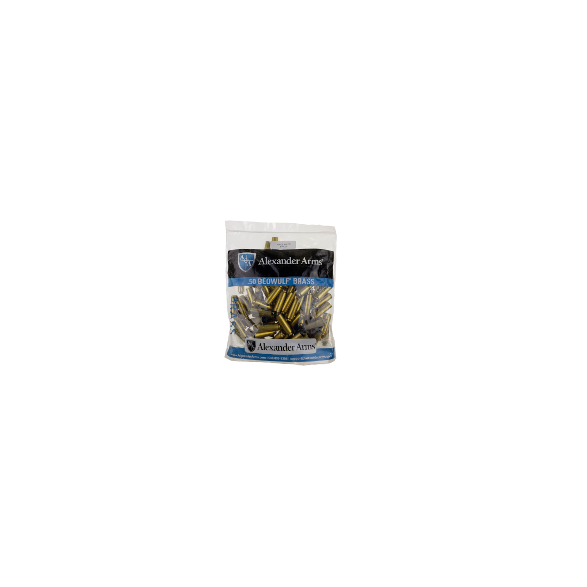 .50 Beowulf® Once Fired Brass - 80ct